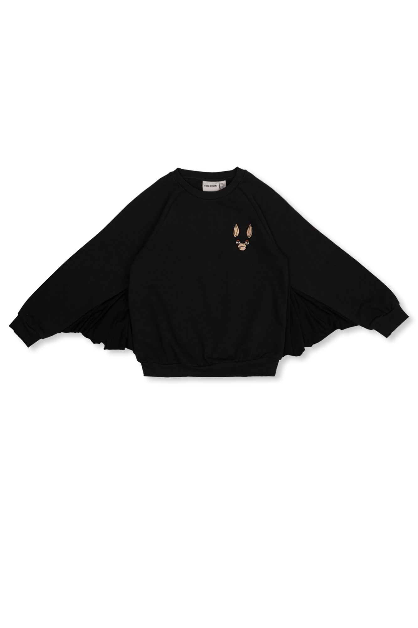 Black Cotton sweatshirt with bat wings Mini Rodini - Vitkac Canada